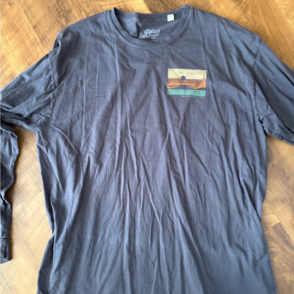 Higgins lake Men's Long Sleeve Shirt